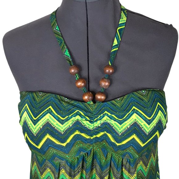 # Halter Dress Maxi Cristinalove Sz Med - Picture 2 of 7